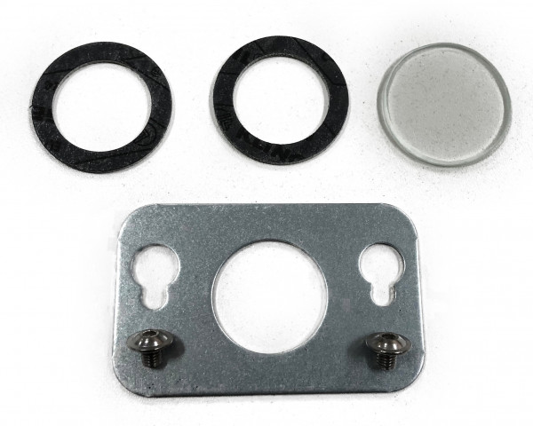 Schaulochdeckel mit Dichtung u. Glas