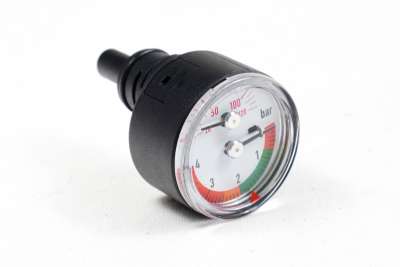 BYUTFA Thermomanometer 0–10 Bar & 0–120 °C – Präzisions-Druck- Und Temperaturmessgerät Für Kessel & Fußbodenheizung