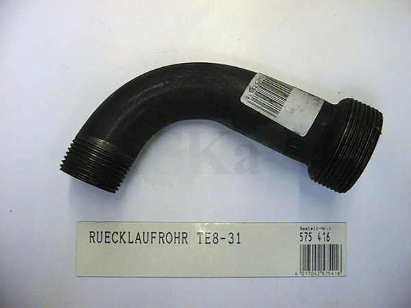 Rücklaufrohr