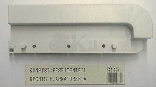 Seitenteil Kunstst. f. Armaturentafelblende, rechts